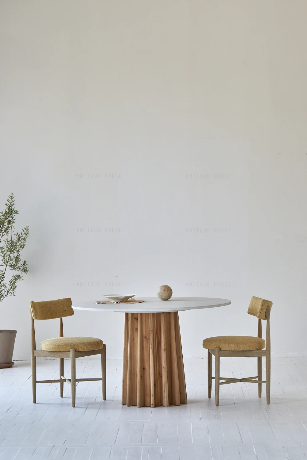 Japandi Farmhouse Natural Dinning Room Table Set Round Slate Tables Concrete Wood Solid Nordic Dining Table Set 6 Seater Nordic Japandi Farmhouse Natural Dinning Room Table Set Round Slate Tables Concrete Wood Solid Nordic Dining Table Set 6 Seater Nordic