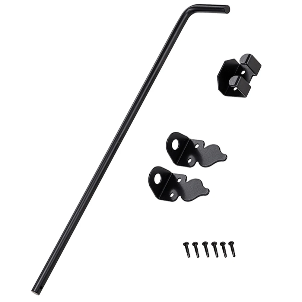 Guide Brackets Bolt Retainer Black Bolt Steel Cane Door Hardware Fences For Wood Gate Ground Latch Vinyl Metal
Guide Brackets Bolt Retainer Black Bolt Steel Cane Door Hardware Fences For Wood Gate Ground Latch Vinyl Metal