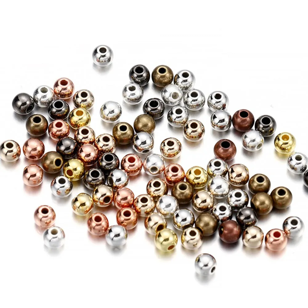 30-100Pcs 3-12mm Round With Hole CCB/Plastic Beads Seed Loose Spacer Beads for DIY Necklace Bracelet Jewelry Making Supplies 
30-100Pcs 3-12mm Round With Hole CCB/Plastic Beads Seed Loose Spacer Beads for DIY Necklace Bracelet Jewelry Making Supplies