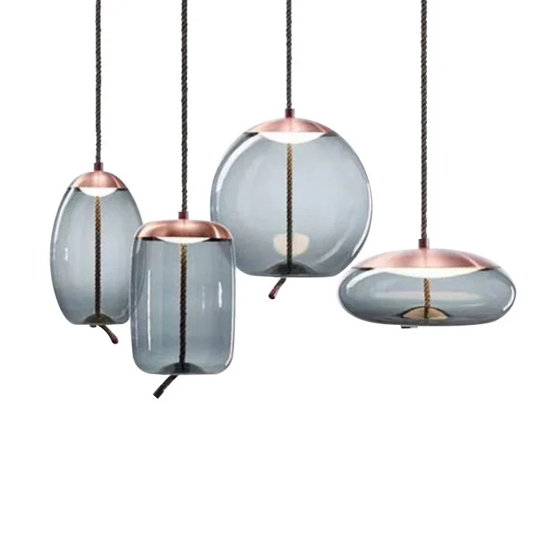 Nordic Home Decoration Lamp Modern Simple Personality Creative Chandelier Restaurant Bar Cafe Single Head Glass Chandelier
Nordic Home Decoration Lamp Modern Simple Personality Creative Chandelier Restaurant Bar Cafe Single Head Glass Chandelier