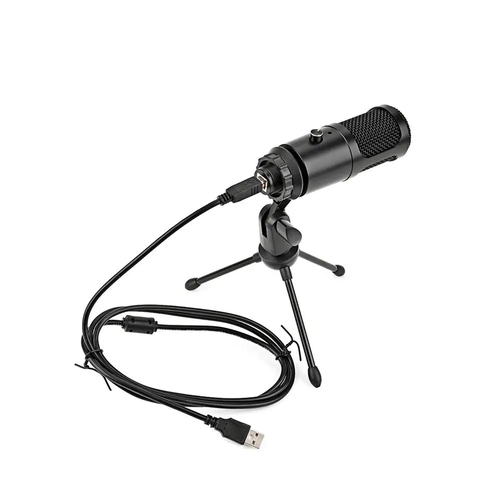 Professional USB Condenser Instrument Microphones with Charging Cable Tripod for PC Computer Laptop Singing Recording Studio
Professional USB Condenser Instrument Microphones with Charging Cable Tripod for PC Computer Laptop Singing Recording Studio