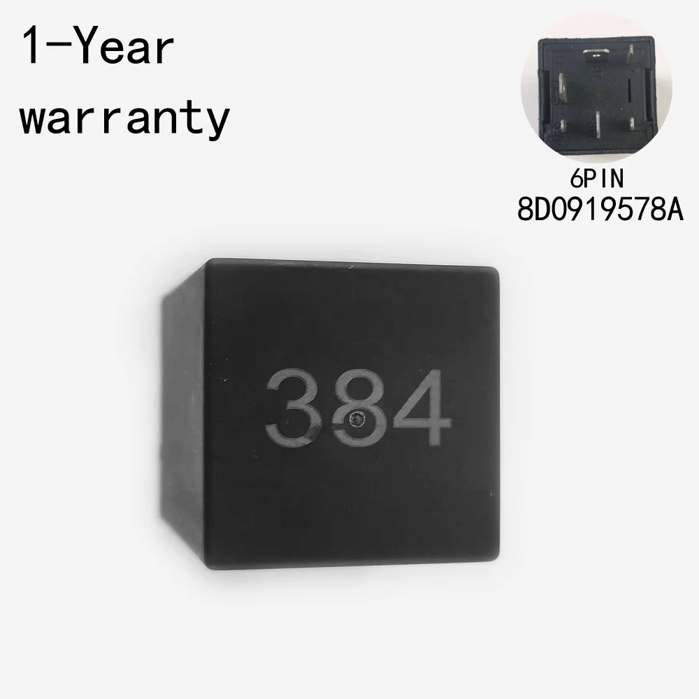 384 Relay For VW Passat 2000-2009 Audi A4 1995-2000 Skoda Superb 2002-2008 8D0919578A
384 Relay For VW Passat 2000-2009 Audi A4 1995-2000 Skoda Superb 2002-2008 8D0919578A