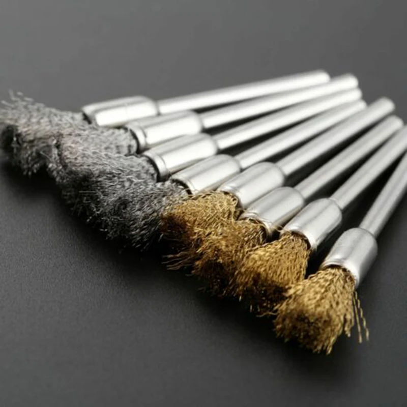 Stainless Steel & Brass Wire Wheel Brush Set 24 PCS 3.0mm Shank Abrasive Tool Polishing Brush Rotary Tools Grinder Accessories
Stainless Steel & Brass Wire Wheel Brush Set 24 PCS 3.0mm Shank Abrasive Tool Polishing Brush Rotary Tools Grinder Accessories