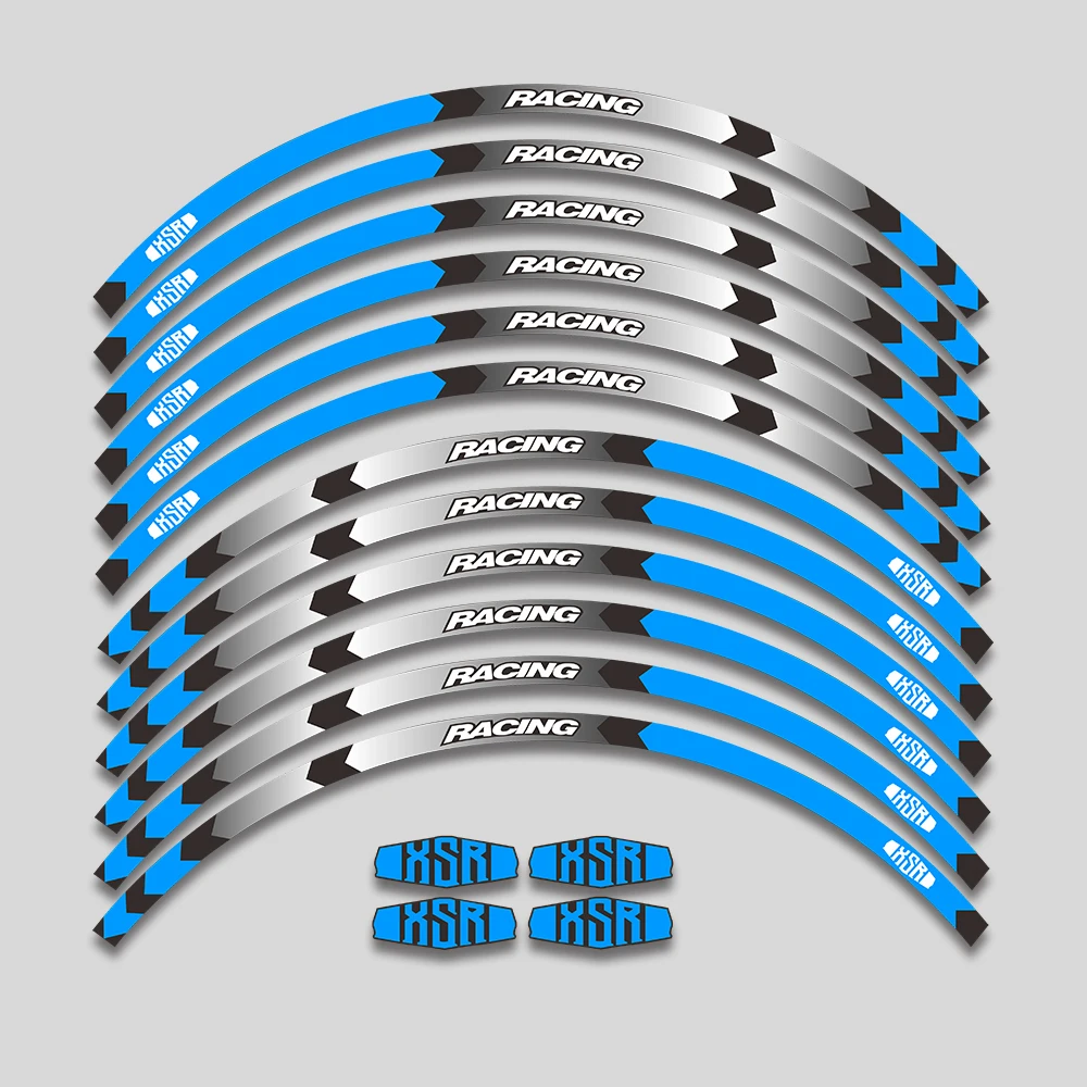17inch Motorcycle Accessories Sticker Rim Tire Decals Wheel Reflective Stripe Set ForYamaha XSR155 XSR700 XSR900 XSR 155 700 900
17inch Motorcycle Accessories Sticker Rim Tire Decals Wheel Reflective Stripe Set ForYamaha XSR155 XSR700 XSR900 XSR 155 700 900