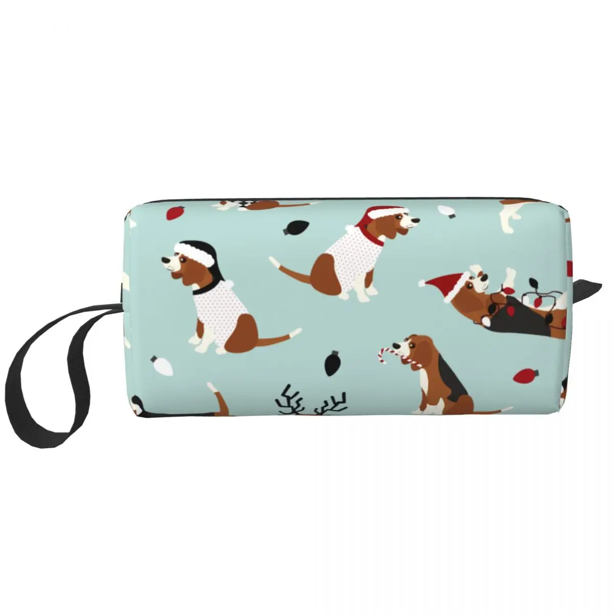 Christmas Beagles Cute Dog Cosmetic Bag for Women Makeup Bags Travel Waterproof Toiletry Bag Organizer Merch
Christmas Beagles Cute Dog Cosmetic Bag for Women Makeup Bags Travel Waterproof Toiletry Bag Organizer Merch