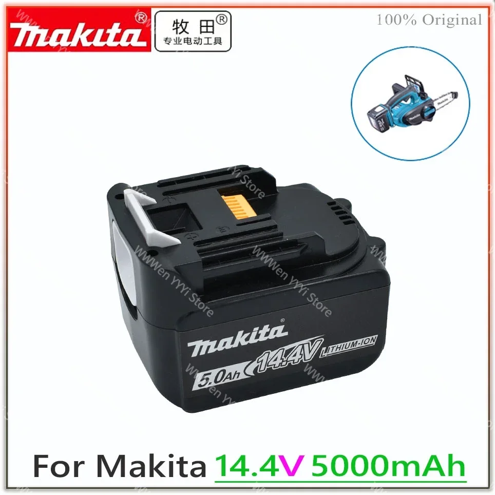 5000mAh 14.4V Makita BL1430 BL1415 BL1440 196875-4 194558-0 195444-8 5.0Ah 14.4V Makita rechargeable battery for LED indicator
5000mAh 14.4V Makita BL1430 BL1415 BL1440 196875-4 194558-0 195444-8 5.0Ah 14.4V Makita rechargeable battery for LED indicator
