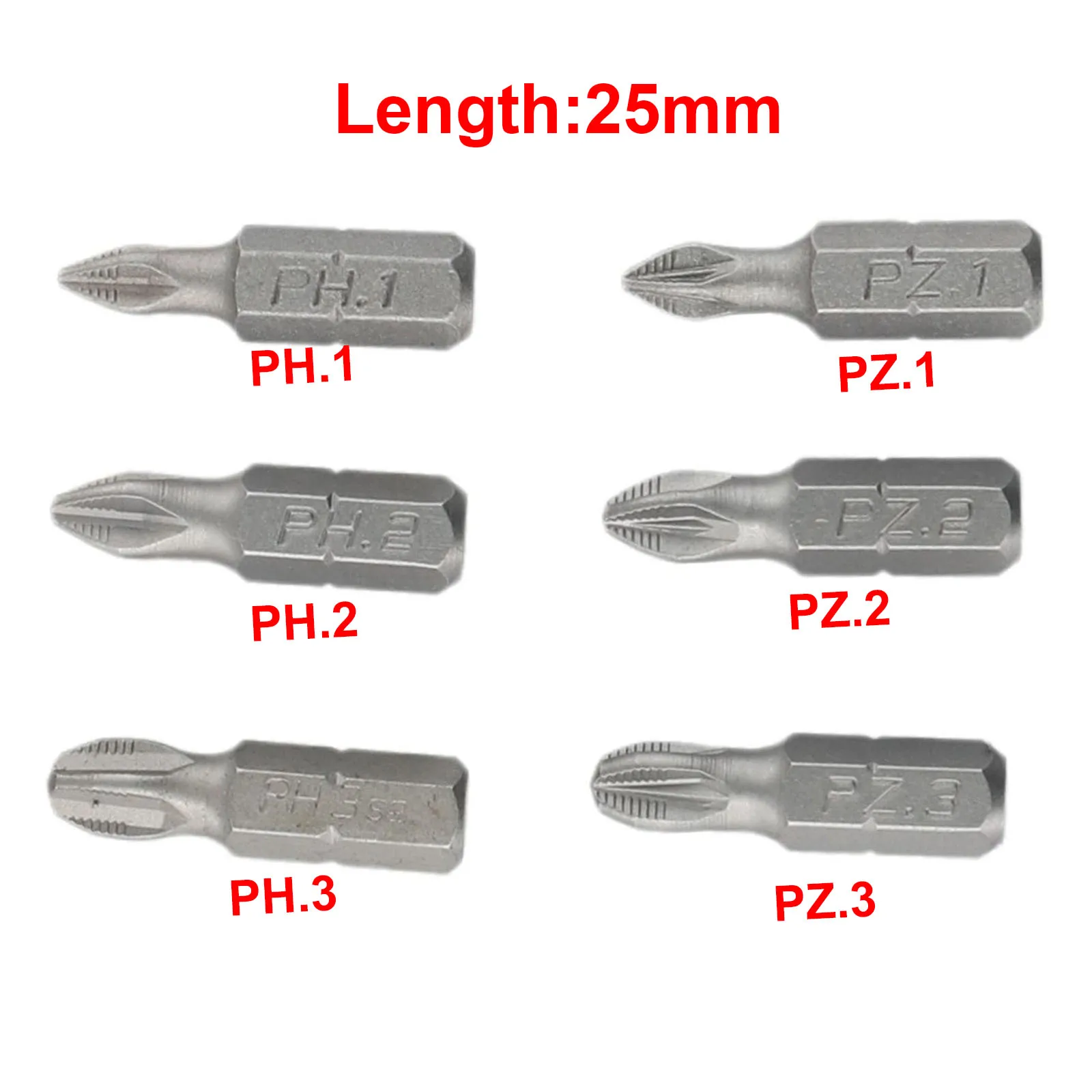 12Pcs Non-Slip Batch Head PH2 Cross Screwdriver Set Magnetic Batch Head 25mm For General Sizes All Kinds Broken Bits Tools
12Pcs Non-Slip Batch Head PH2 Cross Screwdriver Set Magnetic Batch Head 25mm For General Sizes All Kinds Broken Bits Tools