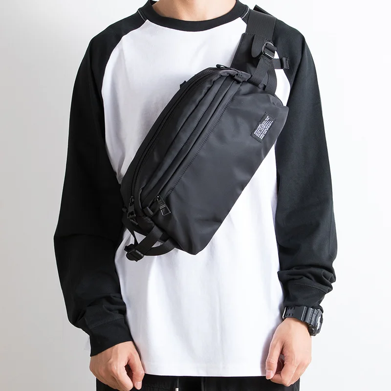 Trendy sports men's chest bag crossbody bag Oxford cloth casual outdoor riding bag large capacity waterproof waist pack
Trendy sports men's chest bag crossbody bag Oxford cloth casual outdoor riding bag large capacity waterproof waist pack