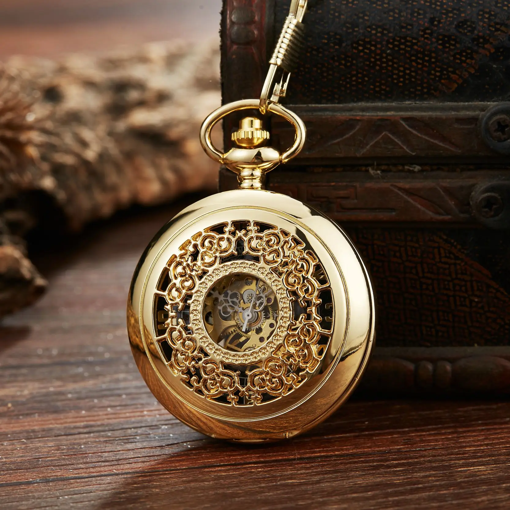 Luxury Gold Arabic Numeral Machinery Pocket Watch Chain Men Women Hollow Case Vintage Pendant Necklace Best Gifts for Men Women
Luxury Gold Arabic Numeral Machinery Pocket Watch Chain Men Women Hollow Case Vintage Pendant Necklace Best Gifts for Men Women