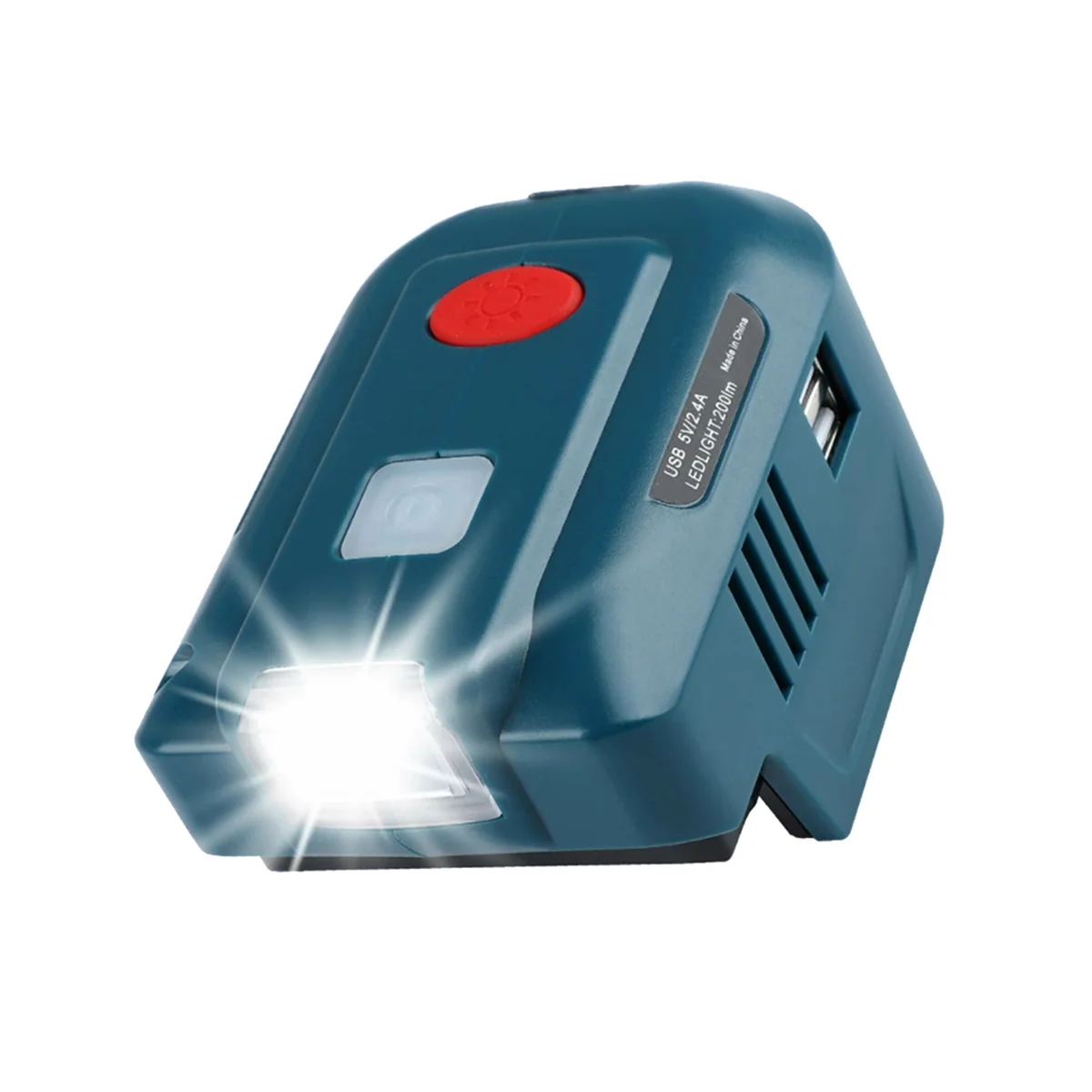 Для Makita 18 в 150 Вт портативный источник питания инвертор литиевая батарея с розеткой переменного тока и двойным USB 220 лм светодиодный в
Для Makita 18 в 150 Вт портативный источник питания инвертор литиевая батарея с розеткой переменного тока и двойным USB 220 лм светодиодный в