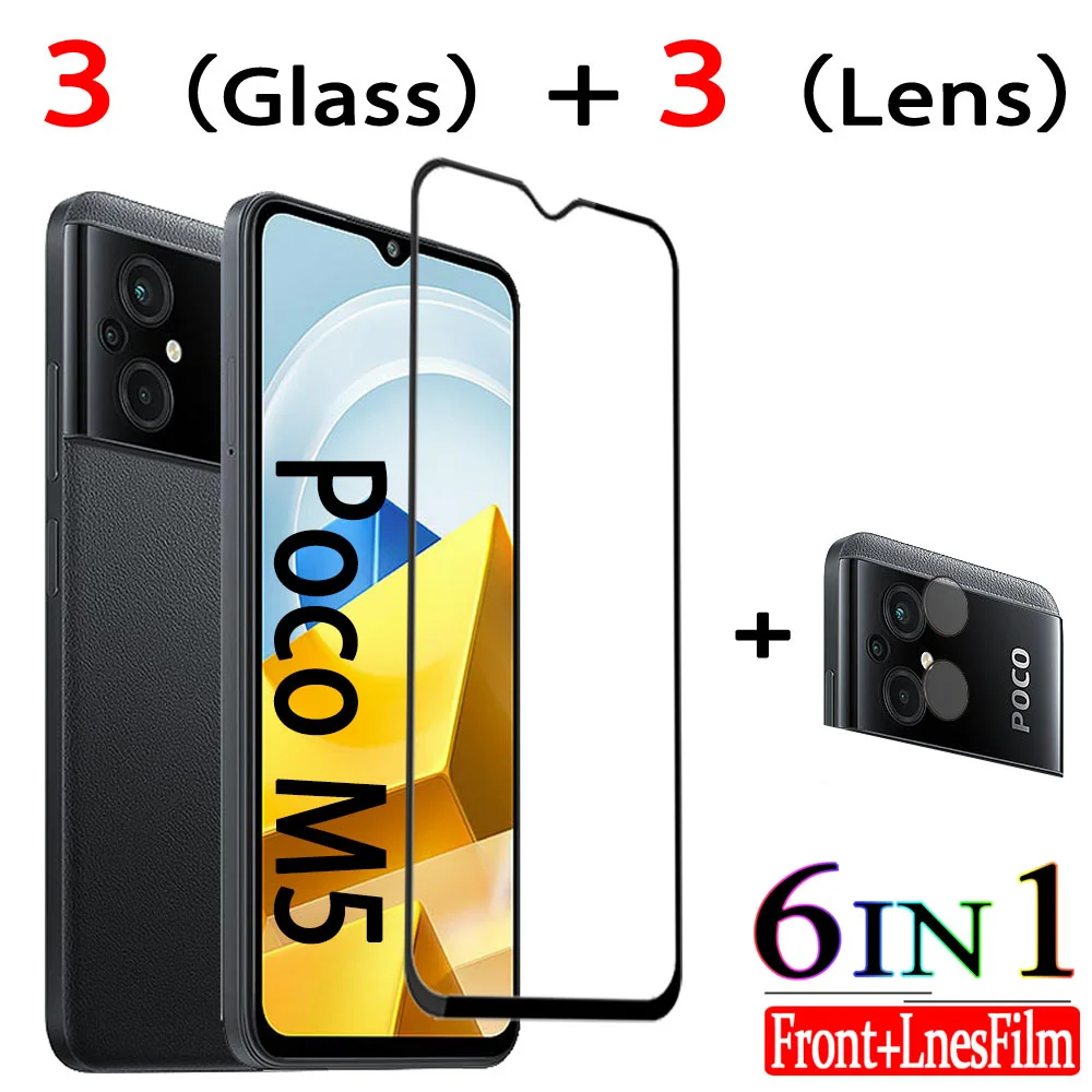 Cristal Templado Poco M5 Tempered Glass For Xiaomi Poco M5 s Screen Protector Poko Pocco M5 M5s Glass PocoM5 Camera Protection
Cristal Templado Poco M5 Tempered Glass For Xiaomi Poco M5 s Screen Protector Poko Pocco M5 M5s Glass PocoM5 Camera Protection