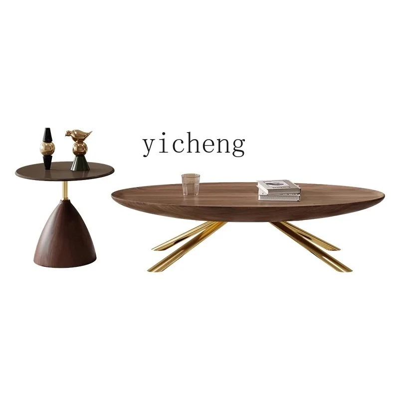 ZC Solid Wood Tea Table Combination Modern Simple Small Apartment Living Room Home Oval Small Tea Table
ZC Solid Wood Tea Table Combination Modern Simple Small Apartment Living Room Home Oval Small Tea Table