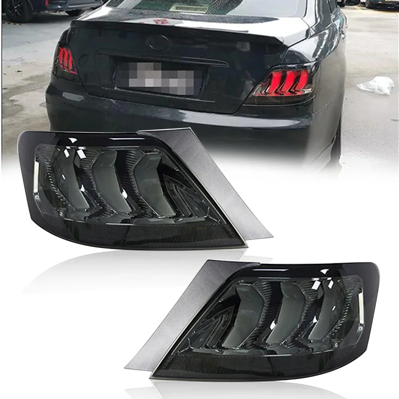 

Car Lights for Toyota Mark X LED Taillight 2005-2009 Reiz Tail Lights Upgrade Retrofit Mustang Styling DRL Signal Rear Lamp