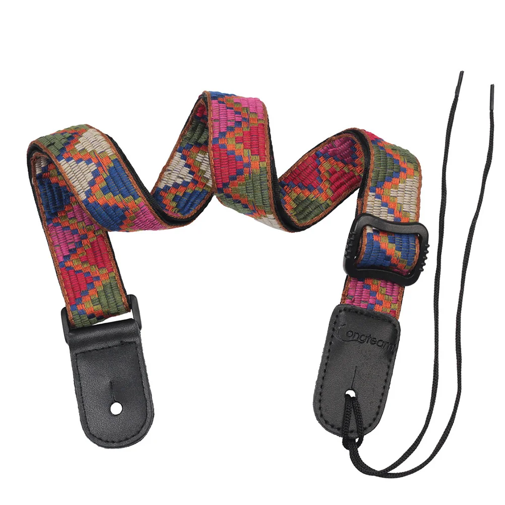 Cotton Extra Wide Acoustic Guitar Ukulele Strap Leather Adjustable Shoulder Strap Belt with Print for Kid Wood Guitar Bass
Cotton Extra Wide Acoustic Guitar Ukulele Strap Leather Adjustable Shoulder Strap Belt with Print for Kid Wood Guitar Bass