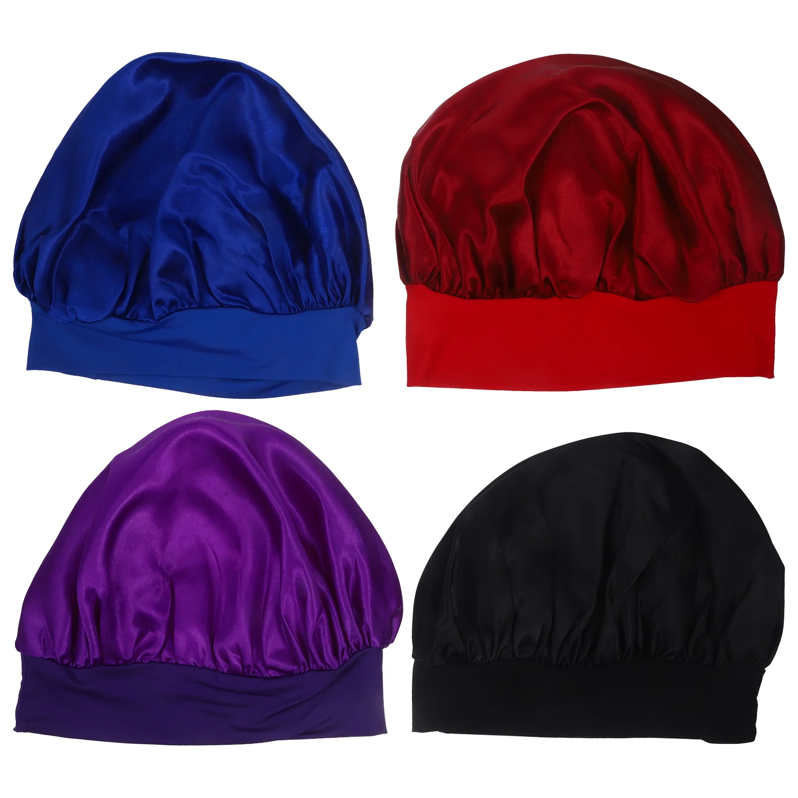 4 Pcs Curls Sleeping Bonnet Hat Elasticity Hair Satin Scarf for Fabric Turban Plopping Curly
4 Pcs Curls Sleeping Bonnet Hat Elasticity Hair Satin Scarf for Fabric Turban Plopping Curly