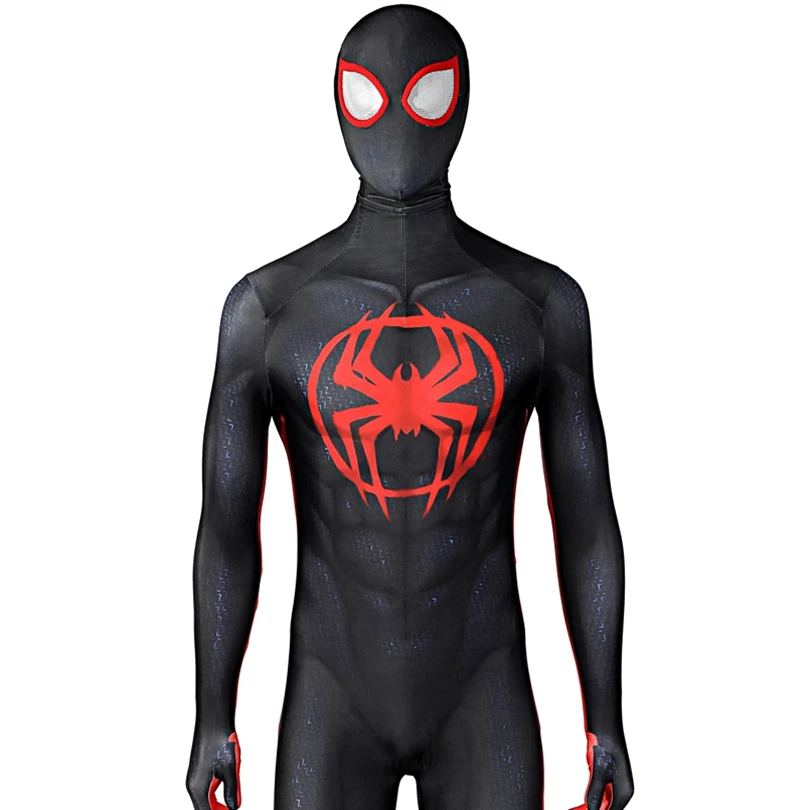 Halloween Carnival Across The Spider Verse Miles Morales Cosplay Jumpsuit Superhero Costume Mask Printing Jumpsuit
Halloween Carnival Across The Spider Verse Miles Morales Cosplay Jumpsuit Superhero Costume Mask Printing Jumpsuit