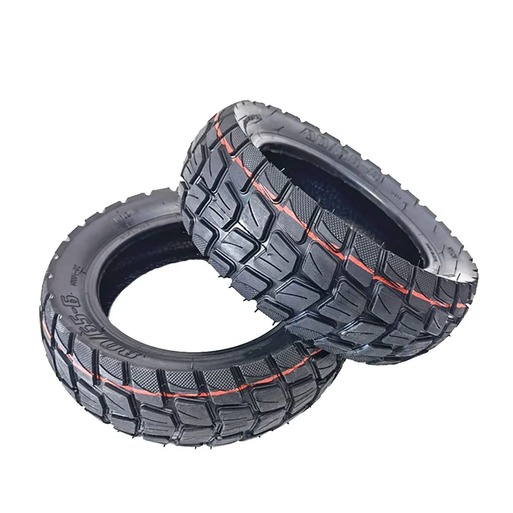

10 Inch Tubeless Electric Scooter Tire,80/65-6 Tire,10X3.0-6 E-Bike Explosion-Proof Rubber Tires,Off-Road Tire