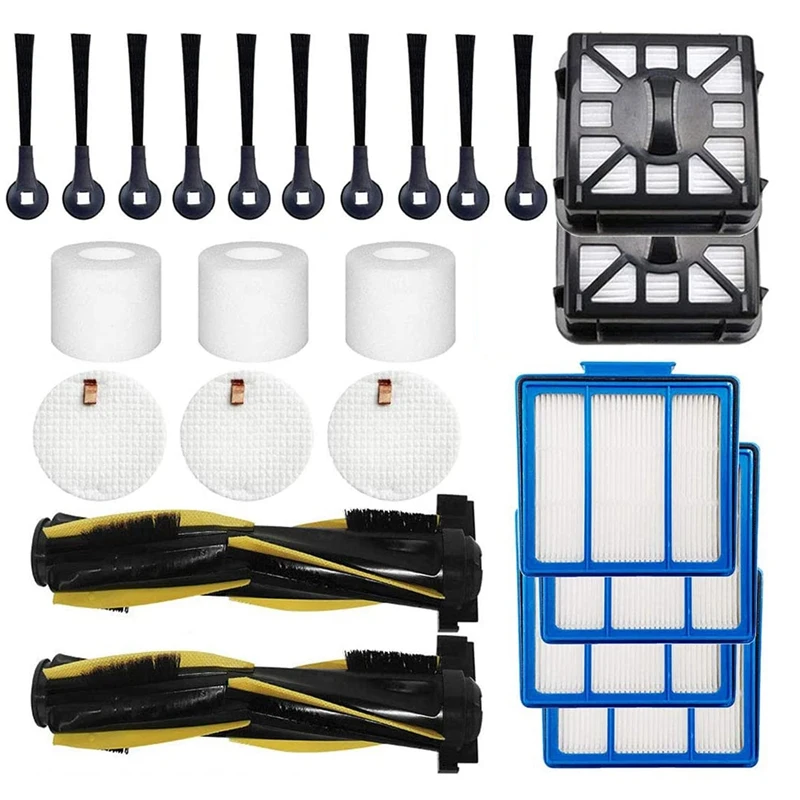 21Pcs Replacement Parts For Shark IQ R101AE (RV1001AE), IQ R101 (RV1001) Robot Vacuum Cleaner, Accessory Kit
21Pcs Replacement Parts For Shark IQ R101AE (RV1001AE), IQ R101 (RV1001) Robot Vacuum Cleaner, Accessory Kit
