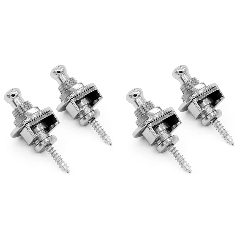 Premium Guitar Strap Locks And Buttons Security Quick Release Straplocks Strap Retainer System Nickel (Pack Of 4)
Premium Guitar Strap Locks And Buttons Security Quick Release Straplocks Strap Retainer System Nickel (Pack Of 4)