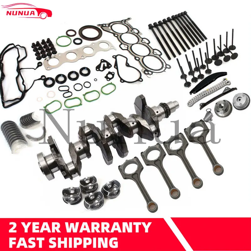 G4NA 2.0L Engine Overhaul Rebuild Kit - Crankshaft Rod Timing For Hyundai Kia23510-2E001 23510-2E410 23510-2E400 23500-2E400 23
G4NA 2.0L Engine Overhaul Rebuild Kit - Crankshaft Rod Timing For Hyundai Kia23510-2E001 23510-2E410 23510-2E400 23500-2E400 23