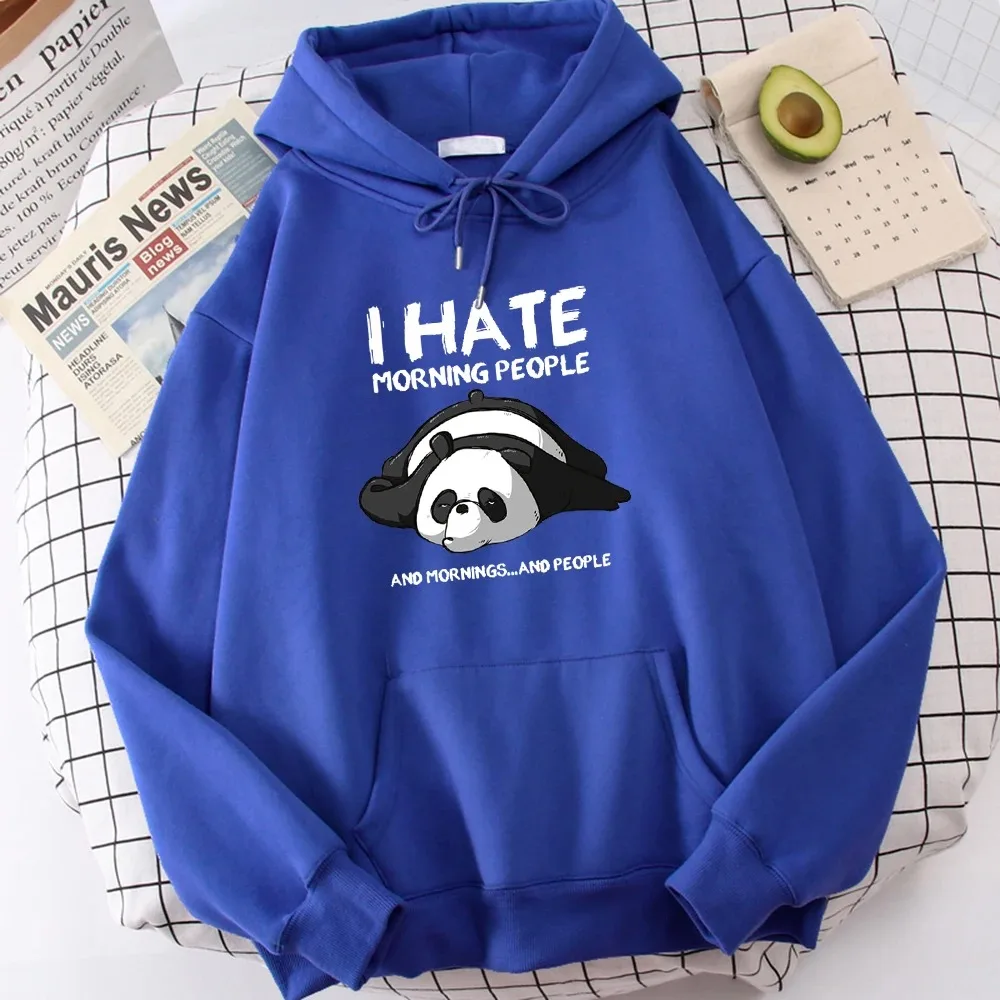 Lazy Panda I Hate Morning People Hoodies Men Gorgeous Fashionsweatshirt Casual Spiritual Sportswears Retro Soft Hoodie Men'S
Lazy Panda I Hate Morning People Hoodies Men Gorgeous Fashionsweatshirt Casual Spiritual Sportswears Retro Soft Hoodie Men'S