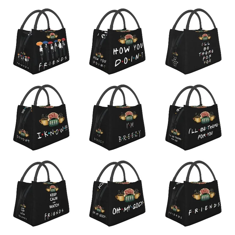 Classic Friends Insulated Lunch Bags for Work Office TV Show Portable Thermal Cooler Lunch Box Women
Classic Friends Insulated Lunch Bags for Work Office TV Show Portable Thermal Cooler Lunch Box Women