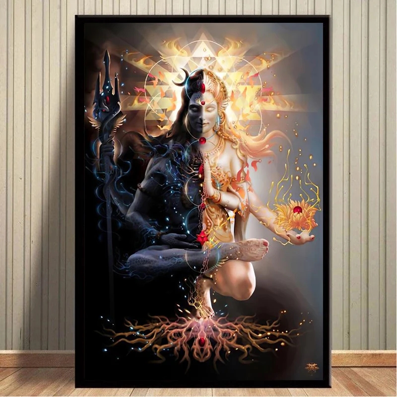 Shiva Dark and Light Canvas Prints Picture Modular Paintings for Living Room Poster on The Wall Home Decor Cuadros
Shiva Dark and Light Canvas Prints Picture Modular Paintings for Living Room Poster on The Wall Home Decor Cuadros