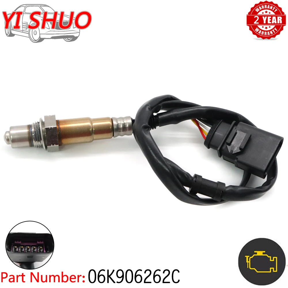 

Car Air Fuel Ratio Sensor Lambda O2 Oxygen Sensor 06K906262C for Volkswagen Golf Polo Audi A1 A3 TT Seat Leon 1.8L Upstream