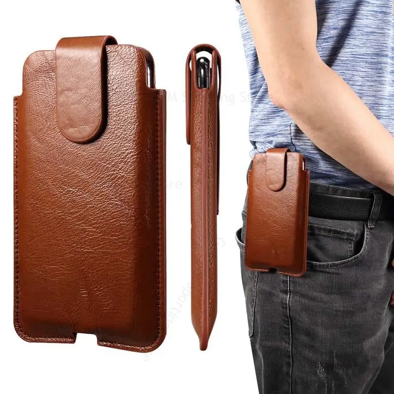 Genuine Leather Phone Case For Samsung S23 Ultra 5G S22 Plus S21 S20FE S10 Lite S9 S8 S7 Magnetic Waist Bag Holster Phone Pouch
Genuine Leather Phone Case For Samsung S23 Ultra 5G S22 Plus S21 S20FE S10 Lite S9 S8 S7 Magnetic Waist Bag Holster Phone Pouch