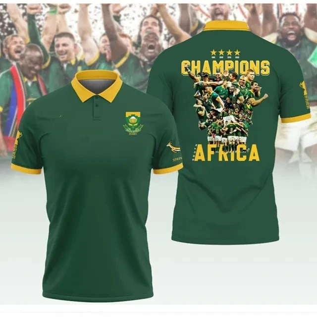 2023 South Africa rugby jersey home away rugby 2023 Champions T-Shirt Rugby Training Jersey
2023 South Africa rugby jersey home away rugby 2023 Champions T-Shirt Rugby Training Jersey