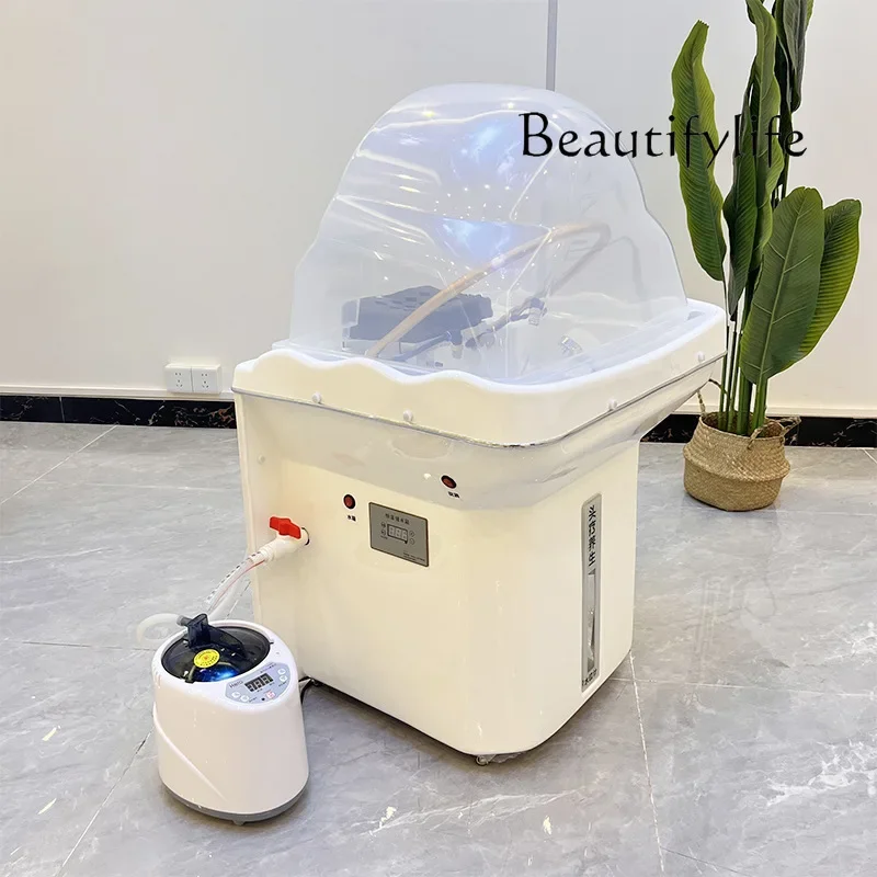 Simple Movable Head Massager Beauty Salon Shampoo Basin Constant Temperature Water Circulation Fumigation Shampoo Chair
Simple Movable Head Massager Beauty Salon Shampoo Basin Constant Temperature Water Circulation Fumigation Shampoo Chair