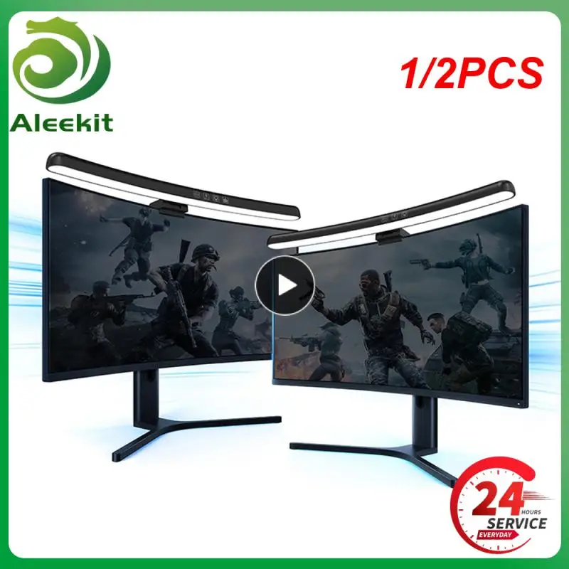 1/2PCS Computer Monitor Light Stepless Dimmable Touch Switch Monitor Lamp Computer Game LED 7- Atmosphere Lamp USB
1/2PCS Computer Monitor Light Stepless Dimmable Touch Switch Monitor Lamp Computer Game LED 7- Atmosphere Lamp USB