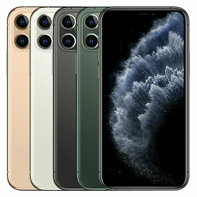 

Apple-iPhone 11 Pro Max, 64 GB, 256 GB, 512GB, IOS, 4G LTE, Unlocked ProMax, 6.5 "Face ID, Genuine Original RAM, 4GB ROM