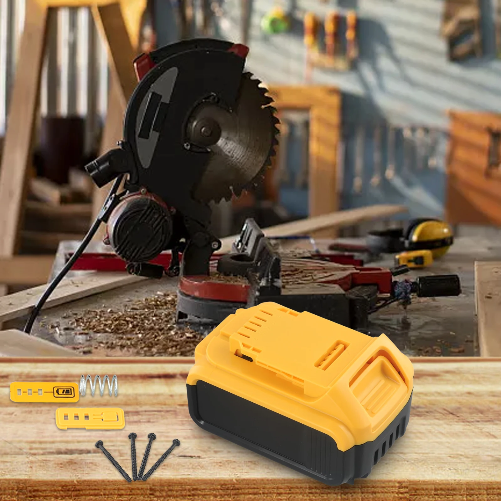 1pc Battery Plastic Case PCB Protection Circuit Board Battery Box 18V 20V Electric Tool Battery Plastic Shell Tool Accessories
1pc Battery Plastic Case PCB Protection Circuit Board Battery Box 18V 20V Electric Tool Battery Plastic Shell Tool Accessories