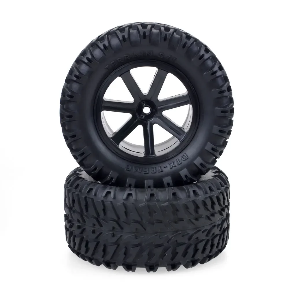 

2pcs ZD Racing 1:10 Off Road Truck Car Tires Wheels Hsp Traxxas White Or Black