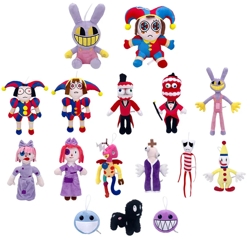 The Amazing Digital Circus Pomni Jax Plush Cartoon Plushie Toys Theater Rabbit Doll Stuffed Toys Children Christmas Kids Gifts
The Amazing Digital Circus Pomni Jax Plush Cartoon Plushie Toys Theater Rabbit Doll Stuffed Toys Children Christmas Kids Gifts