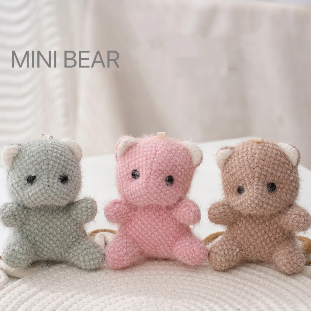Forest Animals Mini Bear Plush Toy Holiday Decorations Plush Doll Creative Pendant Bear Toy Children's Gift Cartoon Bear
Forest Animals Mini Bear Plush Toy Holiday Decorations Plush Doll Creative Pendant Bear Toy Children's Gift Cartoon Bear