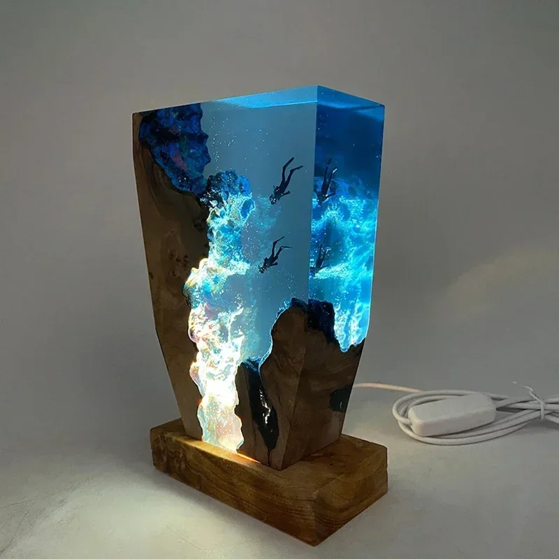 Seabed World Organism Resin Table Light Creactive Art Decoration Lamp Diving Cave ExplorationTheme Night Light USB Charge hot
Seabed World Organism Resin Table Light Creactive Art Decoration Lamp Diving Cave ExplorationTheme Night Light USB Charge hot
