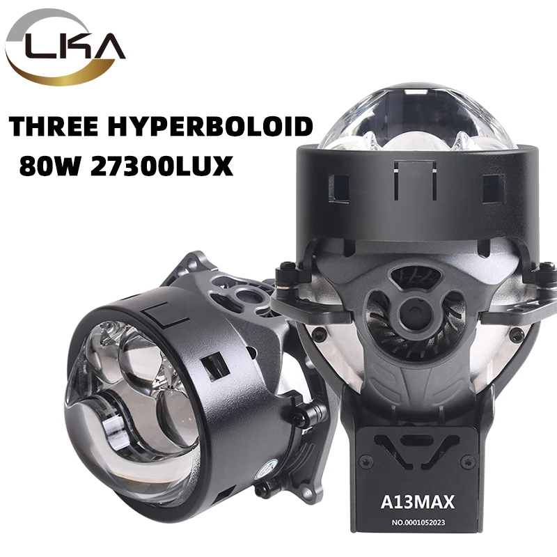 Bi LED Lens Headlight for Car Three Hyperboloid Projector Lens For Hella 3r G5 Lamp Upgrade 6000K 27300Lux 80W Driving Light
Bi LED Lens Headlight for Car Three Hyperboloid Projector Lens For Hella 3r G5 Lamp Upgrade 6000K 27300Lux 80W Driving Light