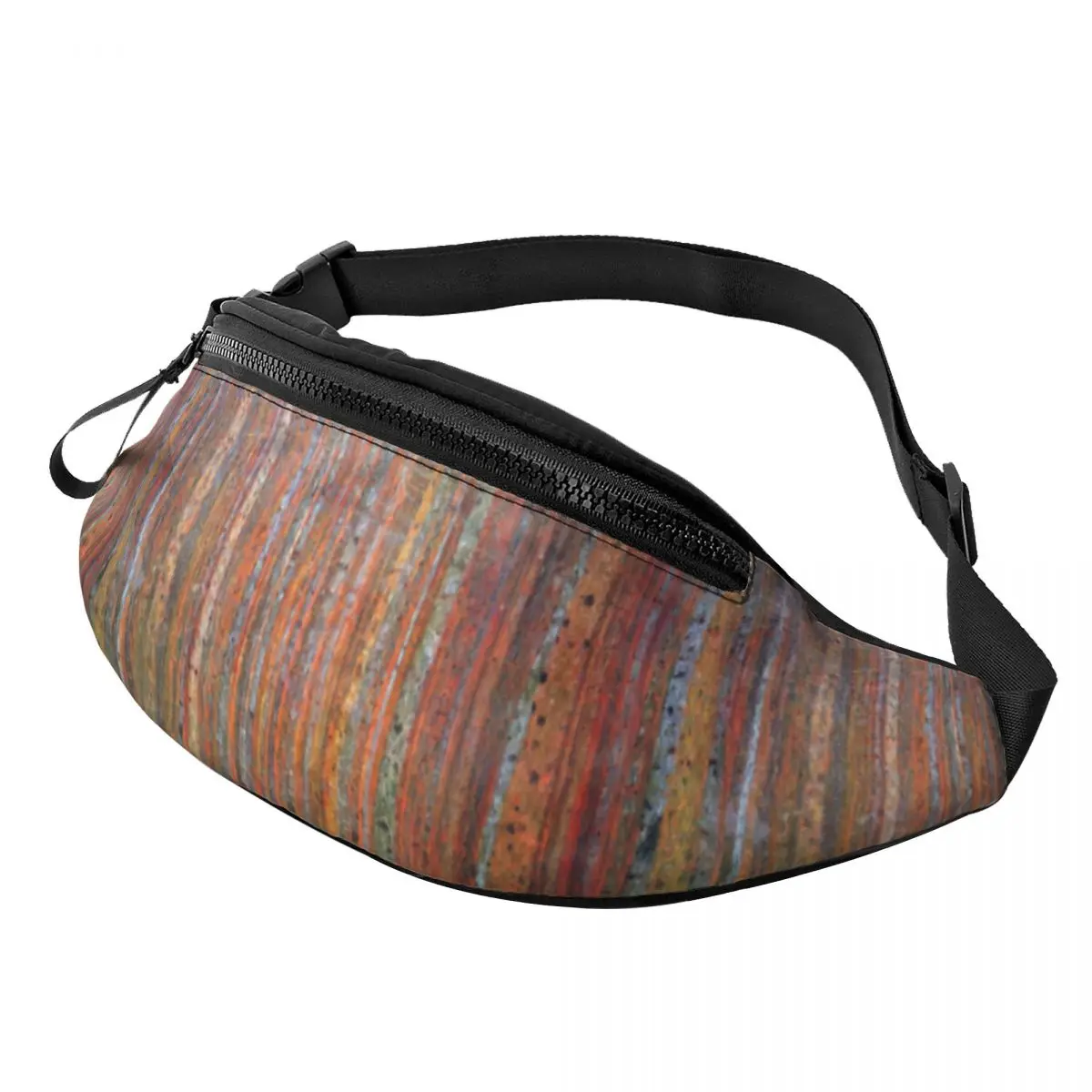 

Cool Tannenwald Gustav Klimt Fanny Pack Men Women Painting Art Crossbody Waist Bag for Camping Biking Phone Money Pouch