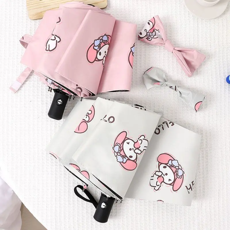 My Melody Anime Kawaii Sanrio Automatic Umbrella Cute Cartoon Folding Ins Sunshade Uv Sun Rain Umbrella Toys Gifts for Girls
My Melody Anime Kawaii Sanrio Automatic Umbrella Cute Cartoon Folding Ins Sunshade Uv Sun Rain Umbrella Toys Gifts for Girls