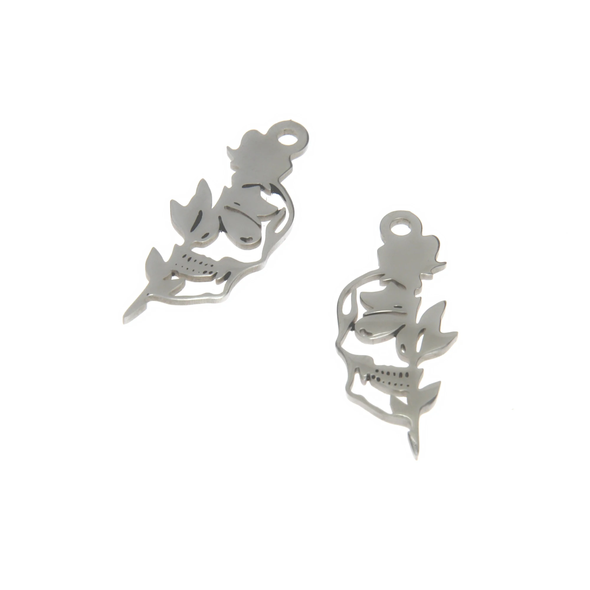 5pieces/lot Rose Skull charm Stainless steel Great death skull Laser Cut Jewelry Making Supplies 27x11mm
5pieces/lot Rose Skull charm Stainless steel Great death skull Laser Cut Jewelry Making Supplies 27x11mm