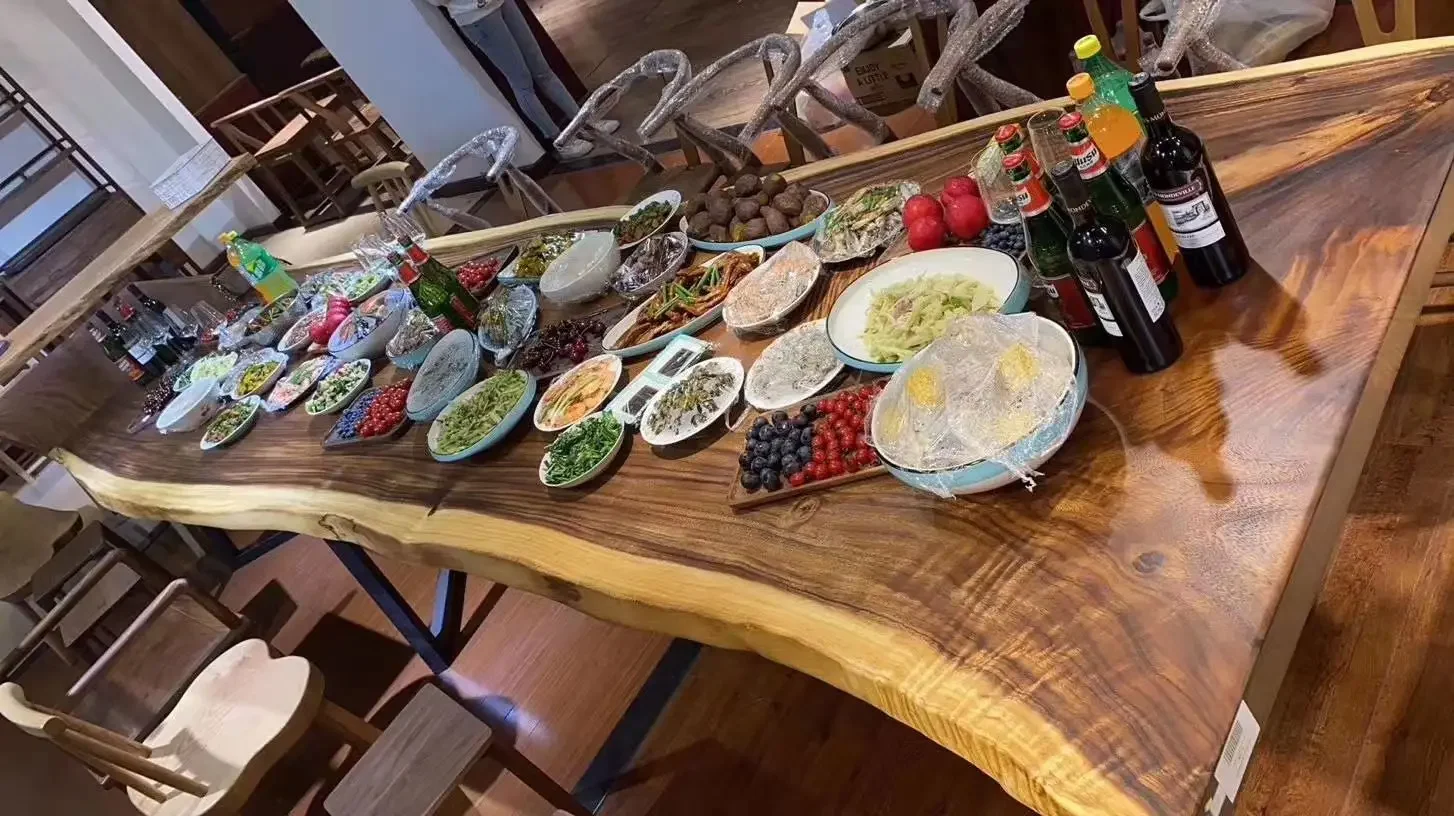 Customized Dining Table Plates Industrial Natural Shape Solid Wood Live Edge Walnut Table Top for Dining Room, Multiple Sizes Customized Dining Table Plates Industrial Natural Shape Solid Wood Live Edge Walnut Table Top for Dining Room, Multiple Sizes