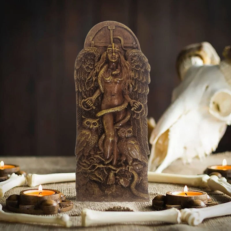 Wiccan Goddess Statues Figurine Wisdom God Altar Figurine Statue For Decoration Sculpture Ornaments Desktop Home Decor
Wiccan Goddess Statues Figurine Wisdom God Altar Figurine Statue For Decoration Sculpture Ornaments Desktop Home Decor