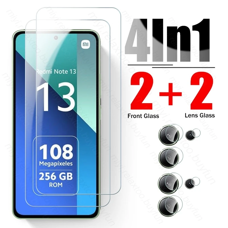 4 In 1 Tempered Protective Glass On Redmy Note 13 4G Glass Camera Lens Screen Protectors Film For Redmi Note13 Not 13 Pro 4G 5G
4 In 1 Tempered Protective Glass On Redmy Note 13 4G Glass Camera Lens Screen Protectors Film For Redmi Note13 Not 13 Pro 4G 5G