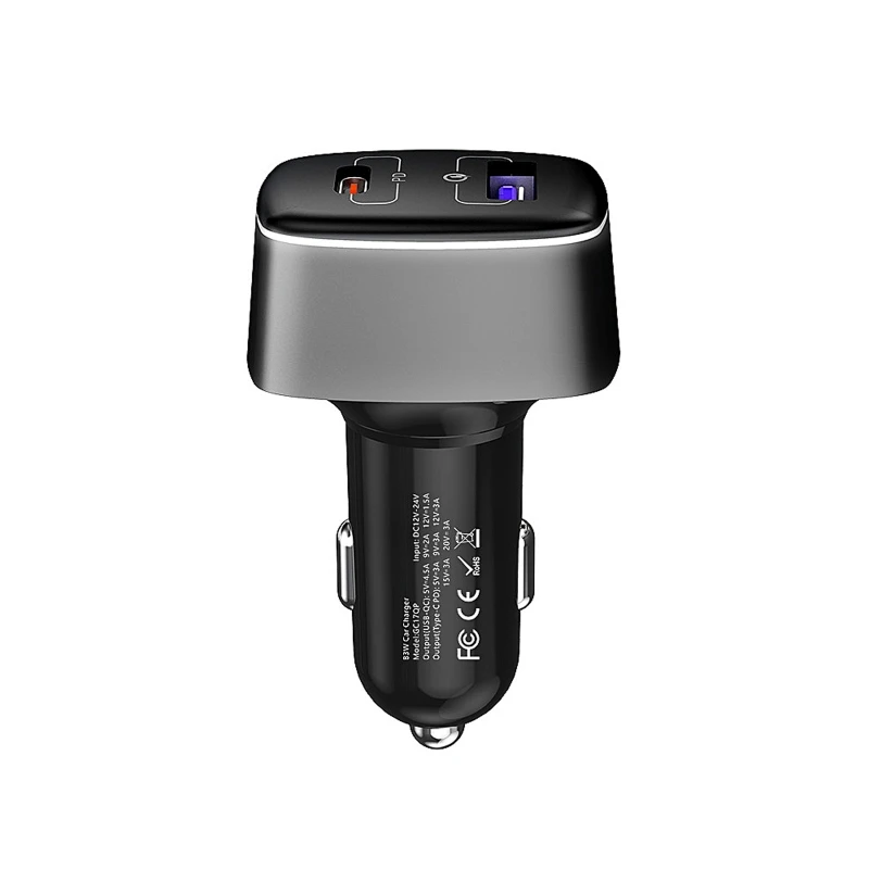 Автомобильное зарядное устройство, 100 Вт, USB Type C, зарядное устройство высокой мощности для 3 Mini 2, Прямая
Автомобильное зарядное устройство, 100 Вт, USB Type C, зарядное устройство высокой мощности для 3 Mini 2, Прямая