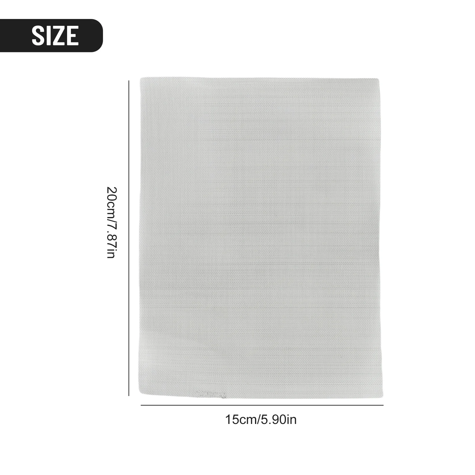 Automobile Bumper Stainless Steel Repair Mesh Plastic Crack Repair Mesh Welding Wire Mesh Net For Bumper Body Hood Vents 15x20cm
Automobile Bumper Stainless Steel Repair Mesh Plastic Crack Repair Mesh Welding Wire Mesh Net For Bumper Body Hood Vents 15x20cm