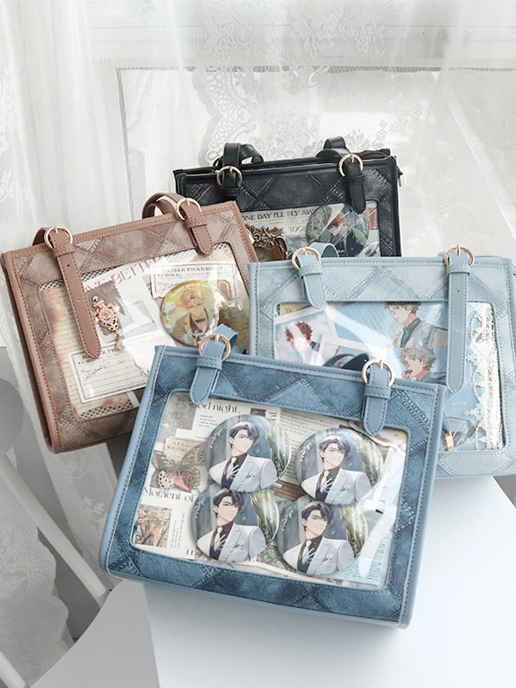 Original Japanese Fashion Pu Leather High Capacity Women Shoulder Bag Trendy High Street Handbag Sweet Girl Itabag Designer Bag
Original Japanese Fashion Pu Leather High Capacity Women Shoulder Bag Trendy High Street Handbag Sweet Girl Itabag Designer Bag