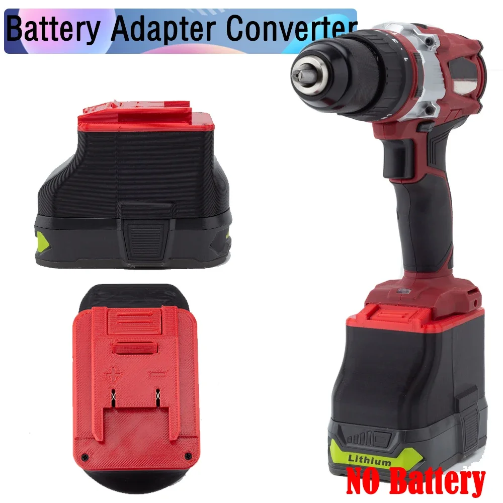 Battery Converter Adapter for Ryobi ONE+ 18V Li-ion Battery for OZITO Lithium /DeWalt Nickel Electric Tools
Battery Converter Adapter for Ryobi ONE+ 18V Li-ion Battery for OZITO Lithium /DeWalt Nickel Electric Tools