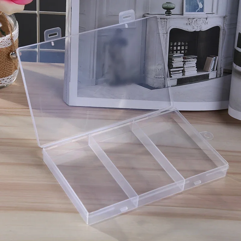 3Grids Plastic Clear Jewelry Storage Boxes Organizer Cosmetics Fishing Gear Storage Box Container Multifunctional Storage Cases
3Grids Plastic Clear Jewelry Storage Boxes Organizer Cosmetics Fishing Gear Storage Box Container Multifunctional Storage Cases